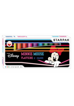 Plastelina 12 kolorów Minnie