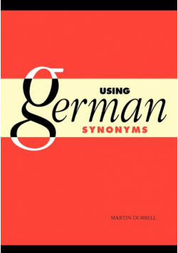 Using German Synonyms