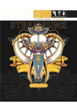 Kolorowanka antystresowa 124x197 20 Steampunk