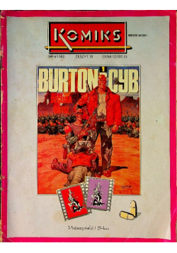 Komiks Fantastyka Nr 6 Burton Cyb