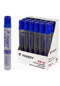 Klej w płynie 50 ml Glue pen FANDY (24szt)