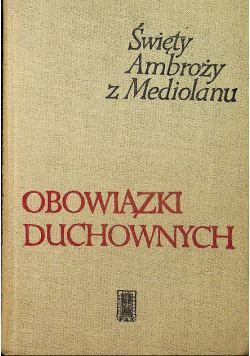 Obowiązki duchownych