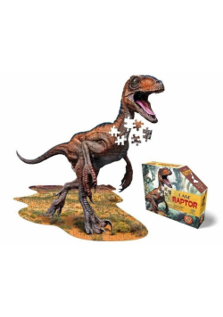 Puzzle konturowe 100 I am - Raptor