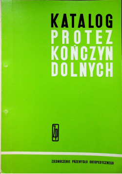 Katalog protez kończyn dolnych