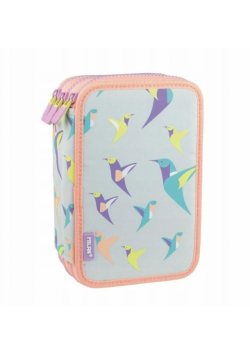 Piórnik 3 poz. z wyprawką Sugar Colibri MILAN