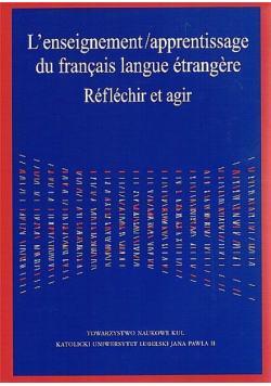 L enseignement apprentissage du francais langue etrangere