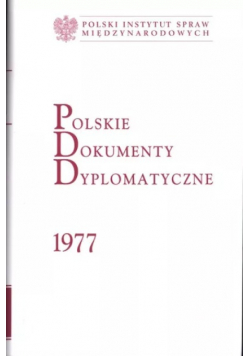 Polskie Dokumenty Dyplomatyczne 1977