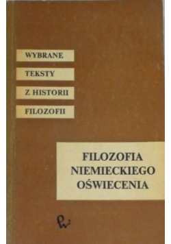 Filozofia niemieckiego oświecenia