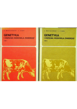 Genetyka i ogólna hodowla zwierząt 2 tomy