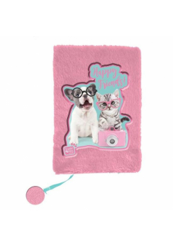 Pamiętnik pluszowy Studio Pets PTK-3670 PASO