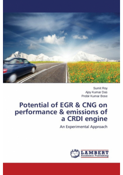 Potential of EGR & CNG on performance & emissions of a CRDI engine