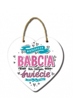 Zawieszka Serce 38-La Viva!-Babcia