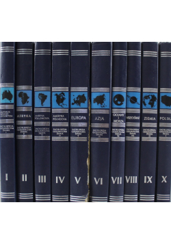 Encyklopedia geograficzna świata tom 1 do 10