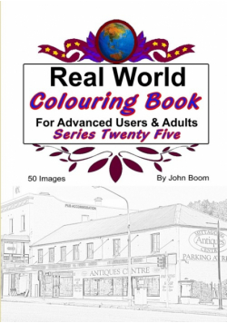 Real World Colouring Books Series 25