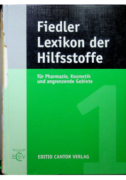 Fiedler Lexikon der Hilfsstoffe
