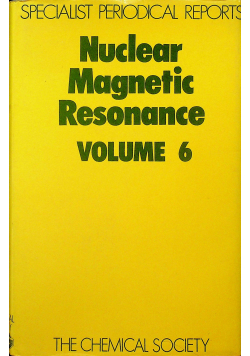 Nuclear Magnetic Resonance tom VI