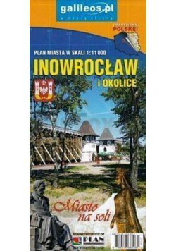 Mapa - Inowrocław i okolice 1:11 000