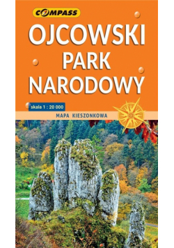 Mapa kieszonkowa - Ojcowski Park Narodowy 1:20 000