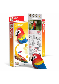 Papuga Eugy Eko Układanka 3D