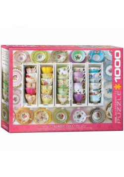 Puzzle 1000 Filiżanki do herbaty