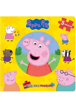Peppa Pig Książka z puzzlami