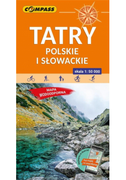 Mapa tur. - Tatry Polskie i Słowackie lam. w.2022
