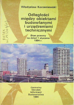 Odległość między obiektami budowlanymi i urządzeniami technicznymi