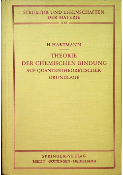 Theorie der chemischen bindung auf quantentheoretischer grundlage