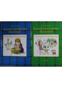 Książka kucharska dla dzieci tom 2 i 3