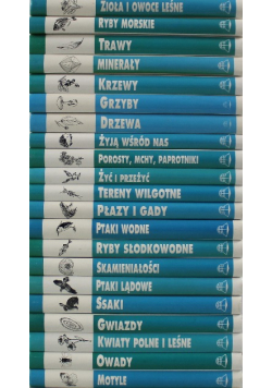Leksykon przyrodniczy 21 tomów
