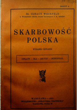 Skarbowość Polska 1934 r