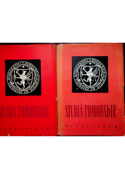 Studia pomorskie tom 1 -2