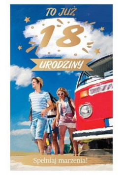 Kartka okolicznościowa Urodziny 18 P20