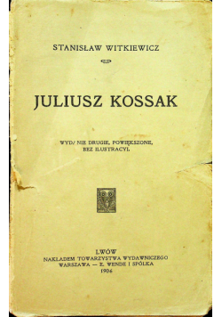 Juliusz Kossak 1906 r