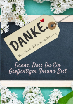 Danke Dass Du Ein Großartiger Freund Bist
