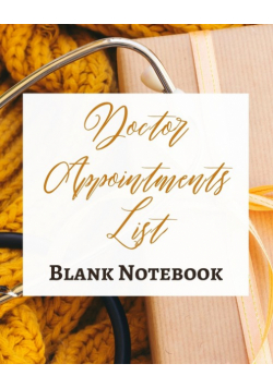 Doctor Appointments List - Blank Notebook - Write It Down - Pastel Rose Gold Brown Yellow - Abstract Modern Unique Art