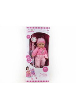 Lalka bobas 38cm + wózek