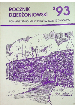 Rocznik dzierżoniowski 93