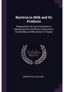 Bacteria in Milk and Its Products