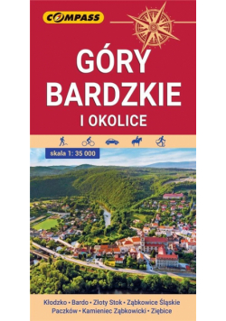 Mapa tur. - Góry Bardzkie i okolice 1:35 00 w.2021