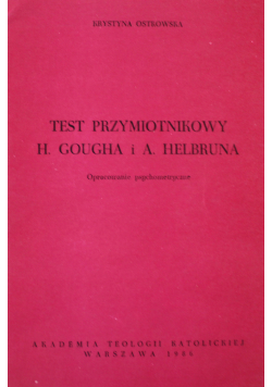 Test Przymiotnikowy H Gougha i A Helbruna