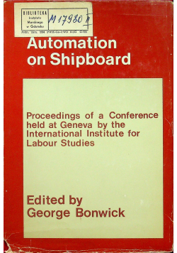 Automation on Shipboard