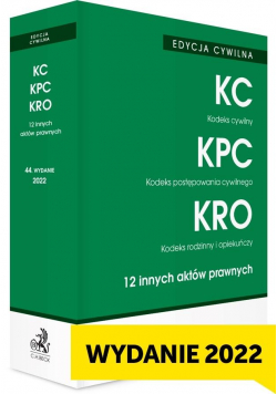 KC KPC KRO. Edycja Cywilna