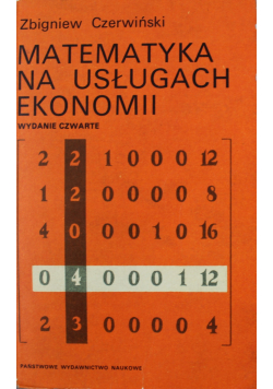 Matematyka na usługach ekonomii wydanie czwarte