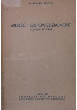 Miłość i odpowiedzialność