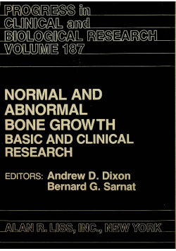 Normal and abnormal bone growth basic and clonical research