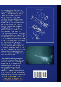 U.S. Navy Submarine Torpedo Mark 16 Mod 8 Handbook