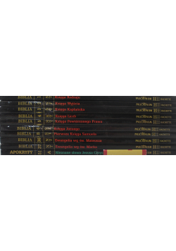 Biblia tysiąclecia 10 tomów