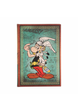 Notatnik w linie Paperblanks Asterix the Gaul Midi