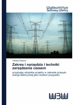 Zakres i narzędzia i techniki zarządzania czasem
